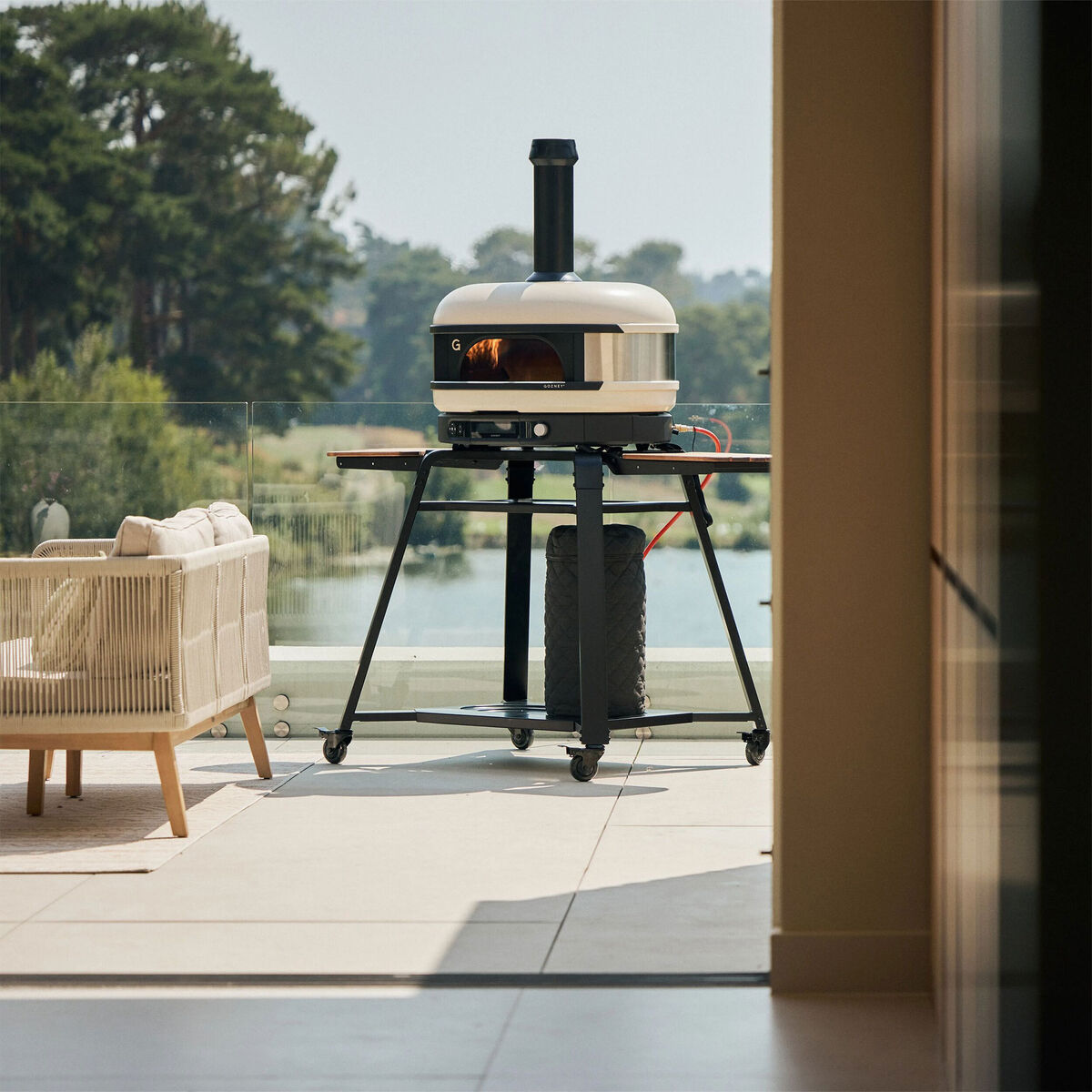 Dome Gen 2 pizzaugn, benvit
