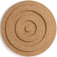 Underlägg rund natural kork, 21 cm