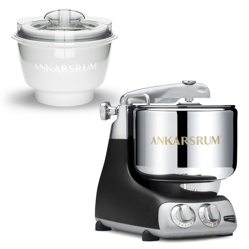 AKM 6230 köksmaskin med glassmaskin, svart