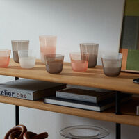 LSA Arc Contrast Earth drikkeglass, 2-pakning