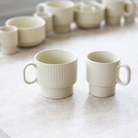 Sagaform Coffee & More kaffekopp 2-pakning, beige