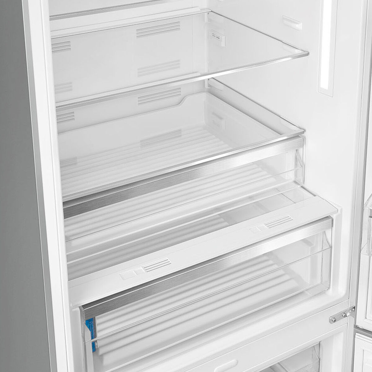 Smeg FA3905RX6 högerhängd kyl/frys 70 cm, rostfritt stål