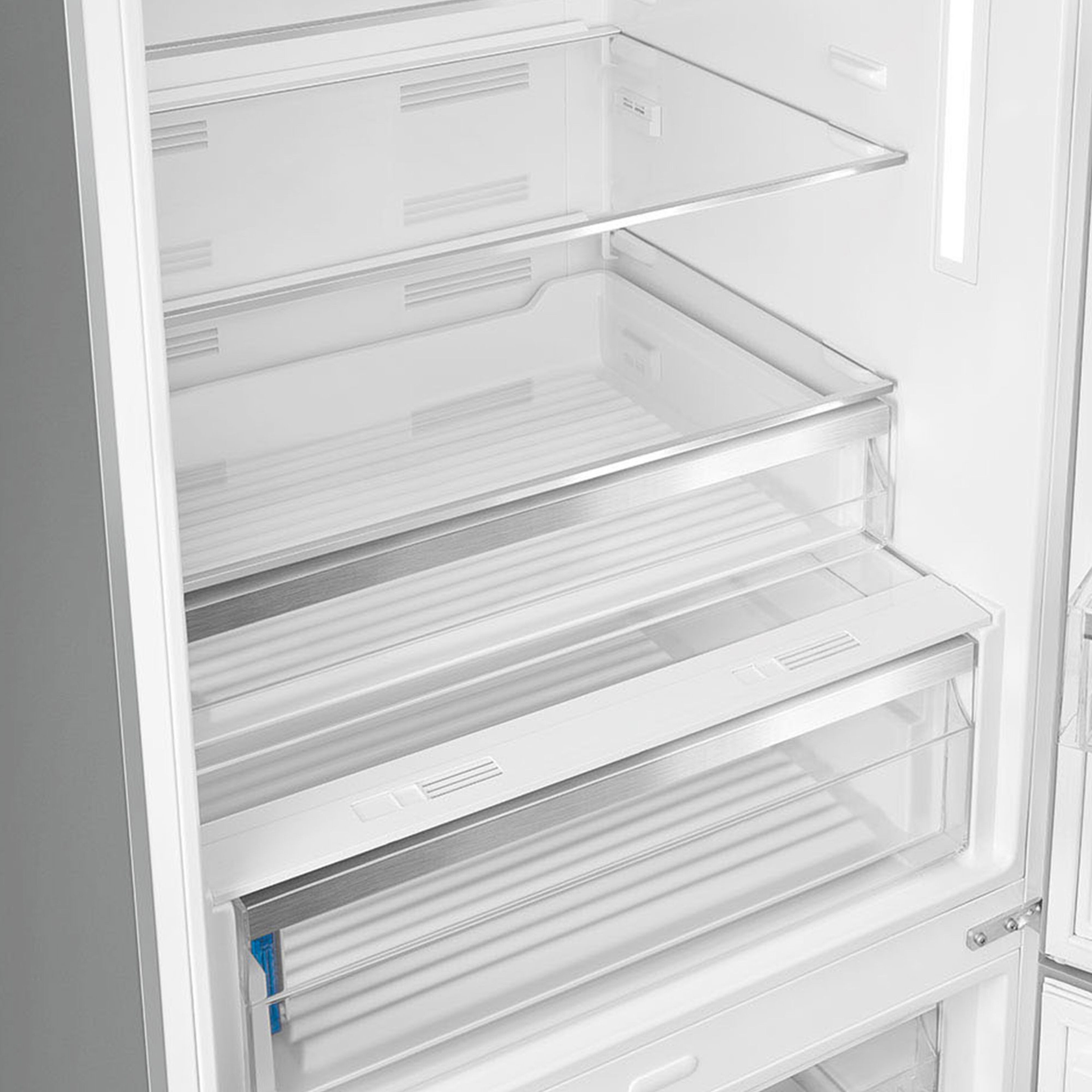 Smeg FA3905RX6 Kombiskap høyrehengslet 70 cm, rustfritt stål