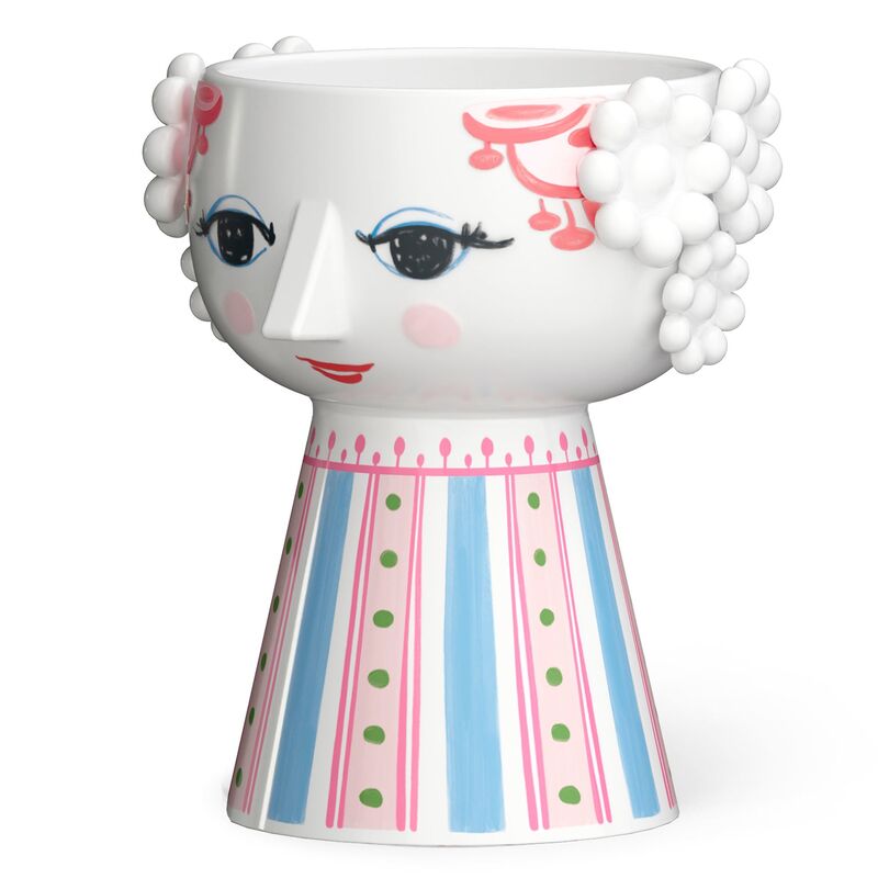 Eva kynttilänjalka 9,5 cm, pink