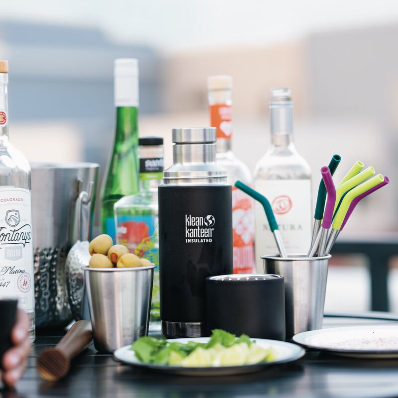 Sugrör i rostfritt stål, 4 pack, multi color