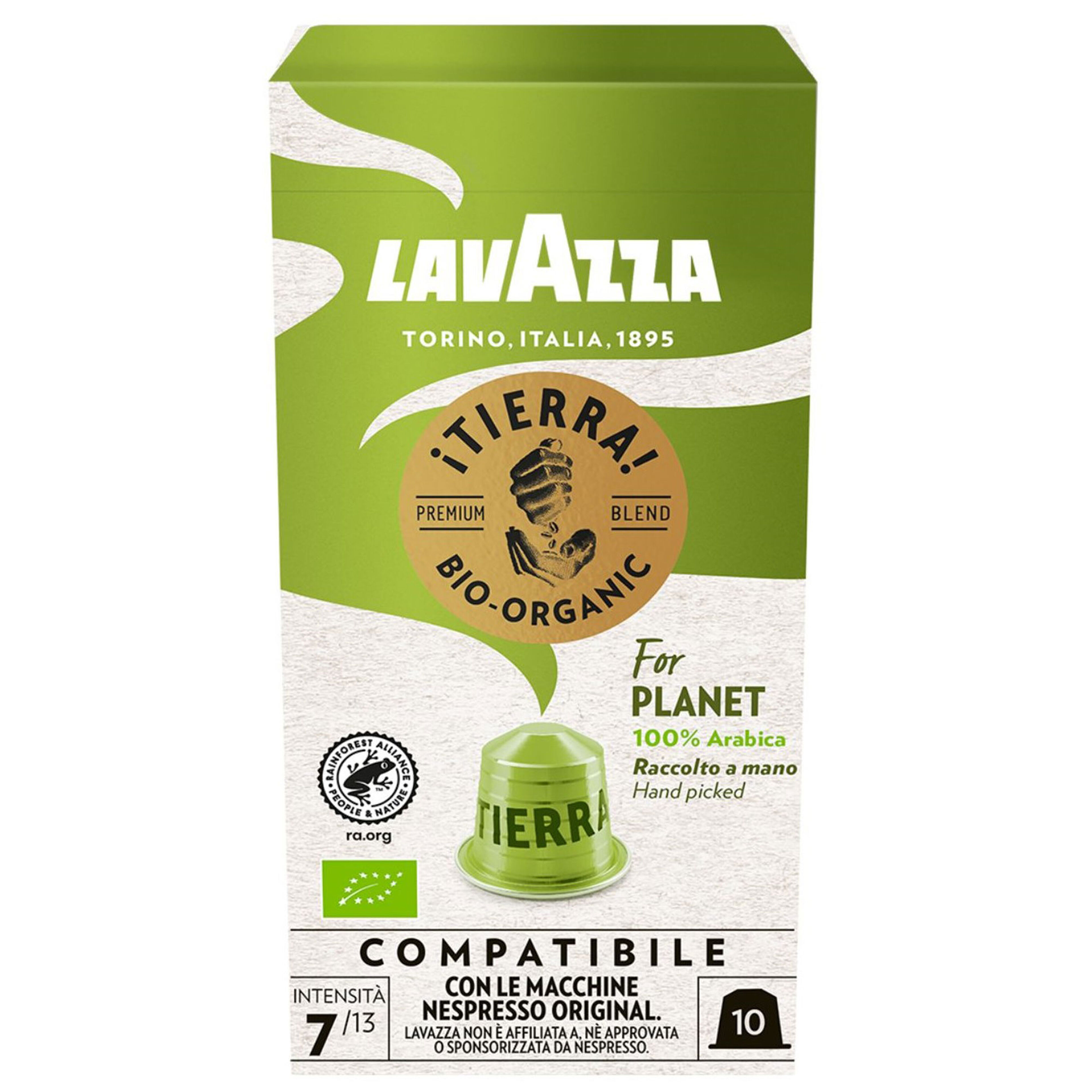 ¡Tierra! For Planet Organic kaffekapslar, 10 st
