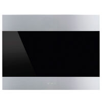 Classic sisäänrakennettava viinikaappi 45 cm 20 pulloa, ruostumaton teräs