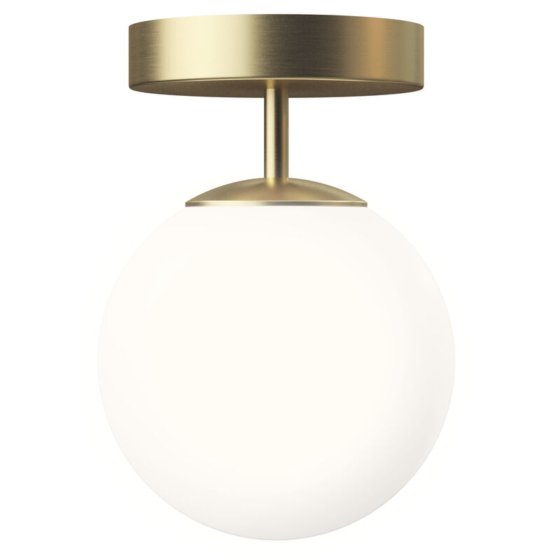 Edgeform Stringball 1 Væg-/loftlampe, messing