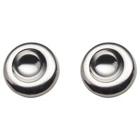 Eggeglass 5,5 cm 2-pakning, stål