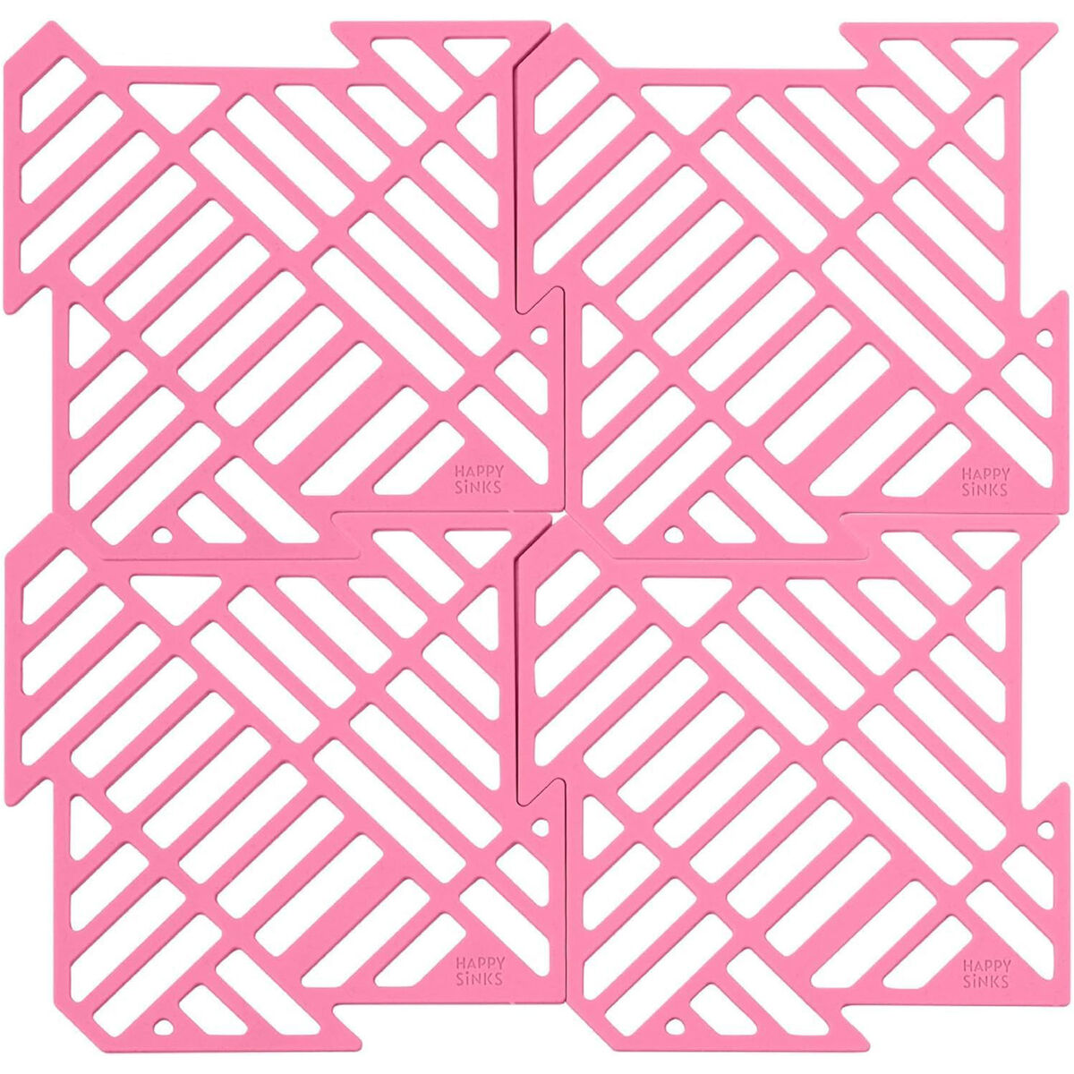 Diskbänksmatta 4-pack, garden rose