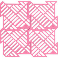 Diskbänksmatta 4-pack, garden rose