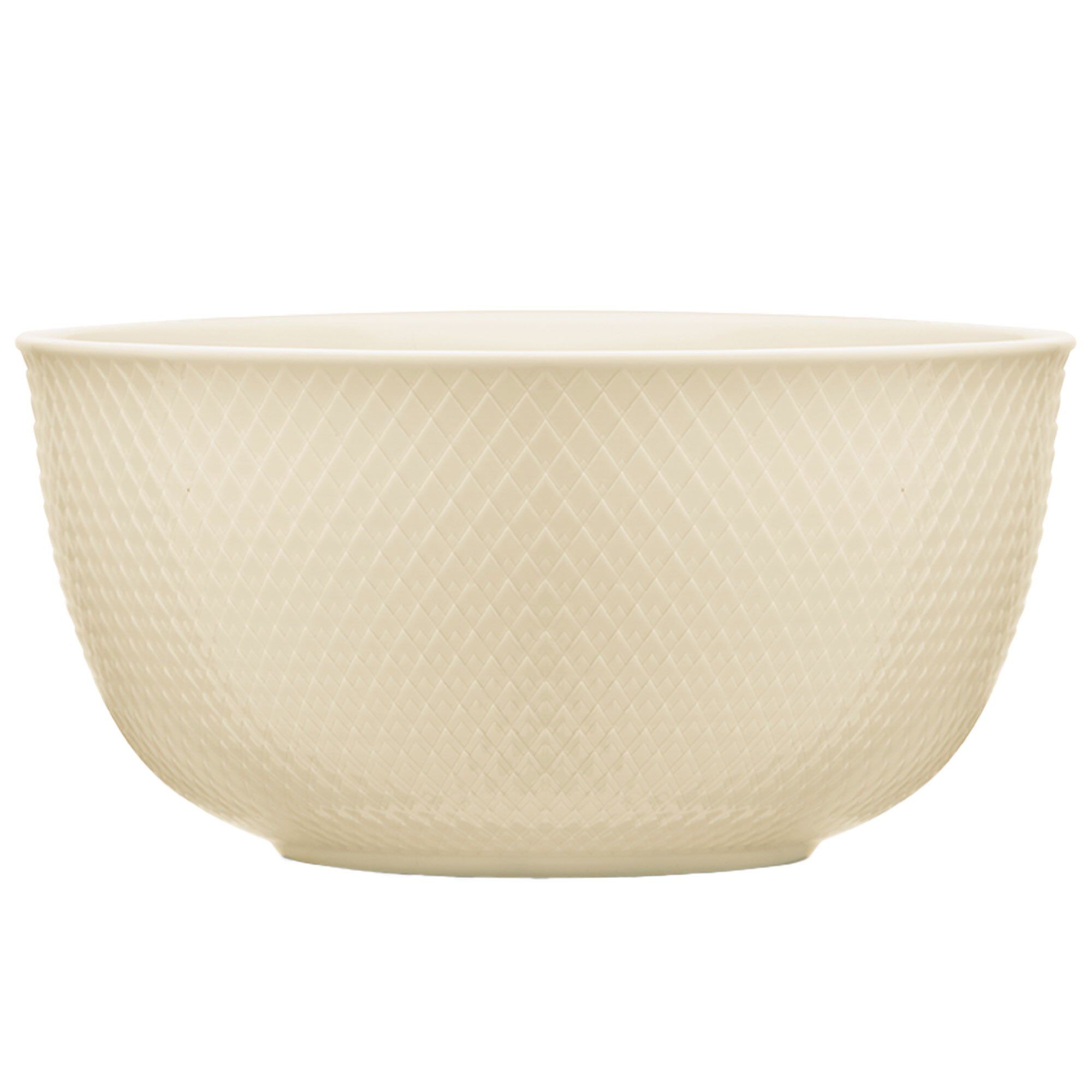 Lyngby Porcelæn Rhombe serveringskål Ø22 cm Marble