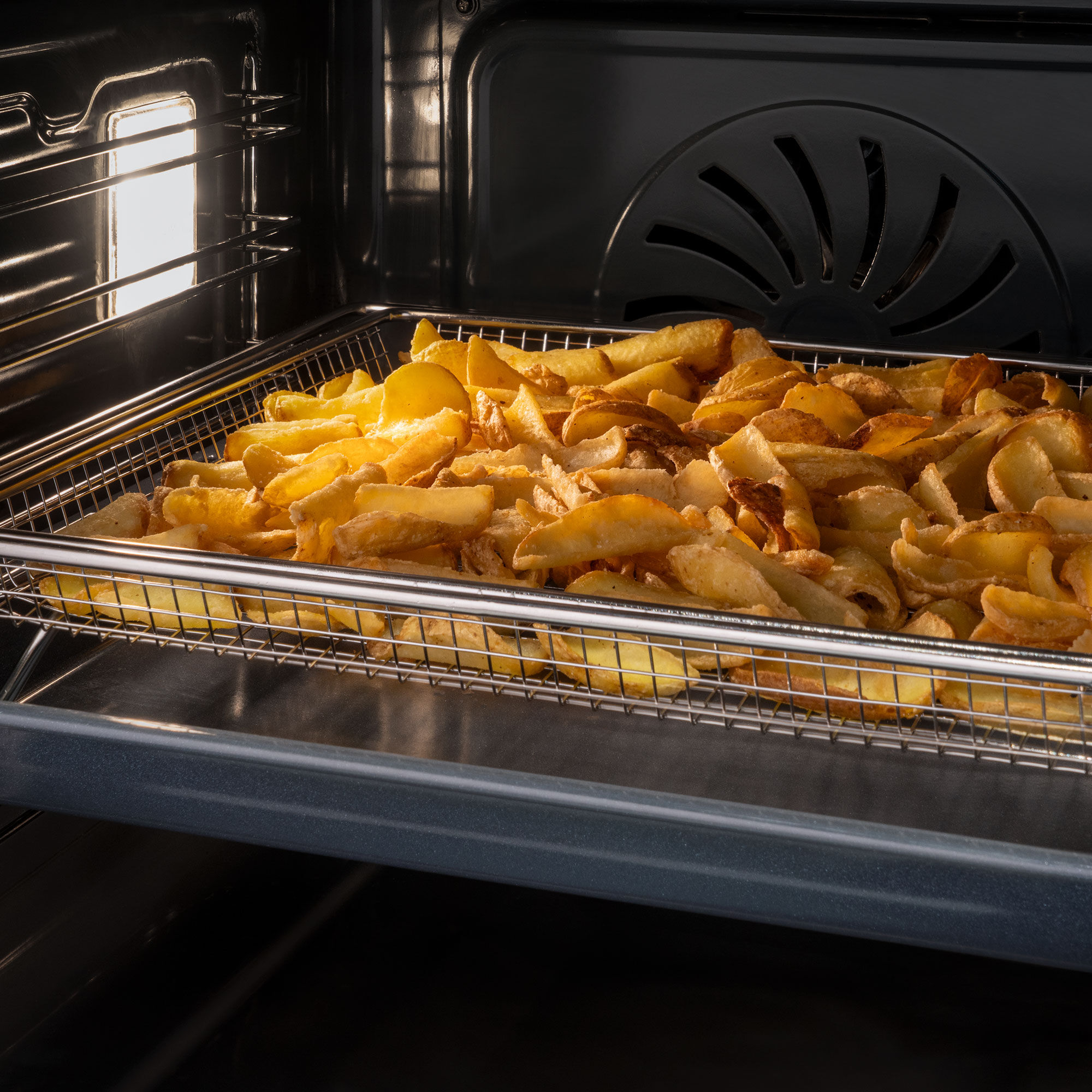 FMOD6117CTN3 Modern dampovn pyrolyse 80 liter, carbonio