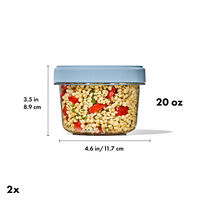 OXO Twist & Stack Container 2-pak 592 ml