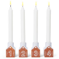 Kähler Gingerbread Adventsljusstake Brun 7,5cm