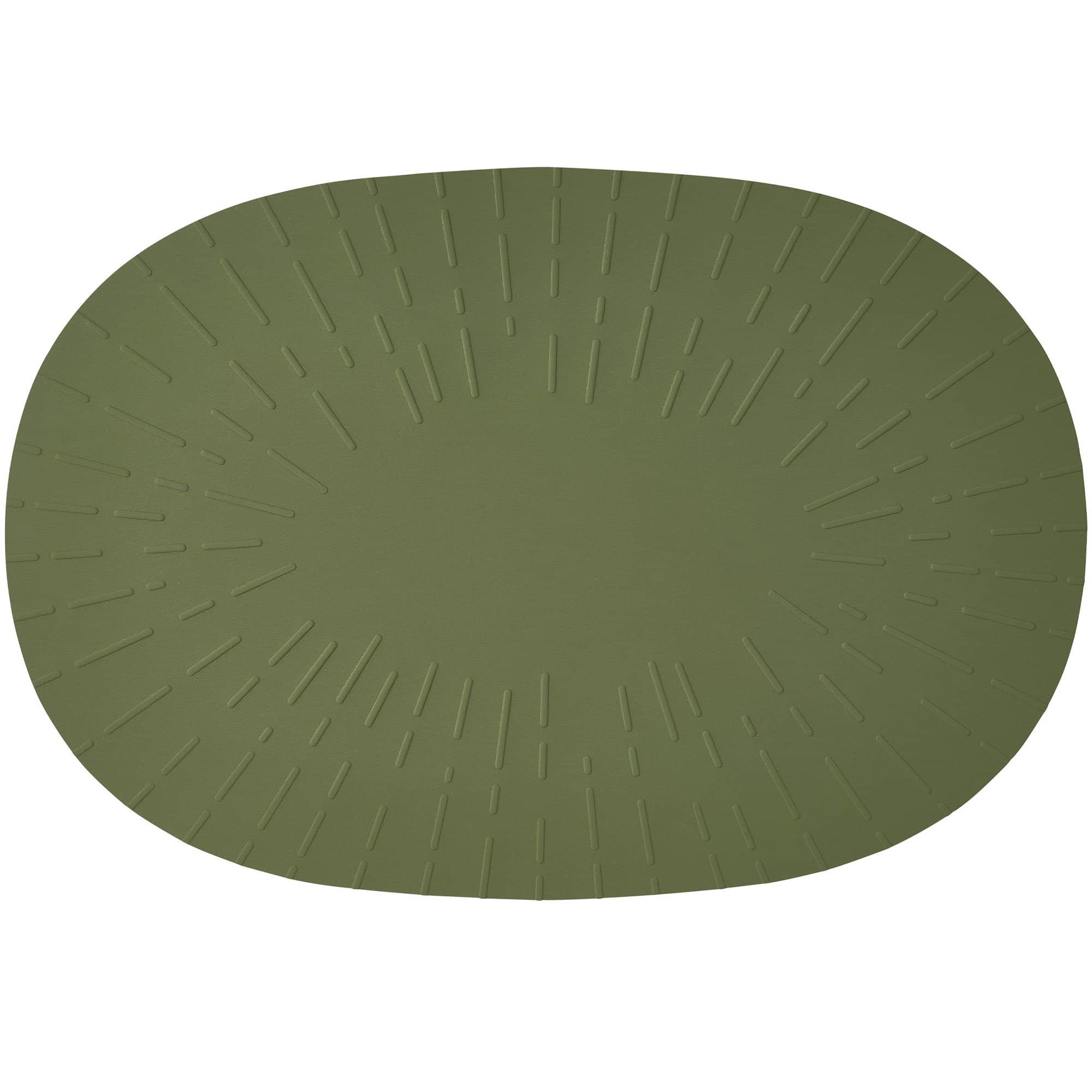 Confetti dækkeserviet, olive