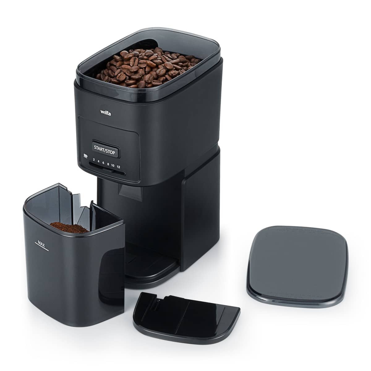 CG2G-260 kaffekvarn, mattsvart