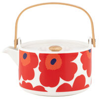 Unikko tekande 7 dl, hvid, rød, blå