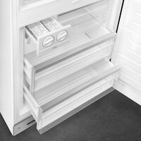 Smeg FAB38RWH6 högerhängd kyl/frys 70 cm, vit