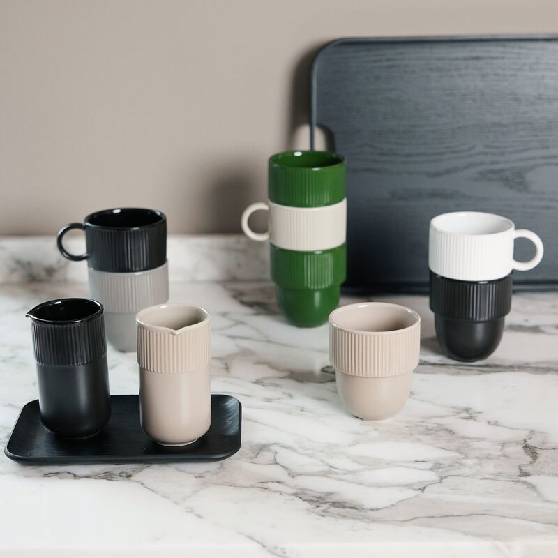 Inka maitokannu, beige