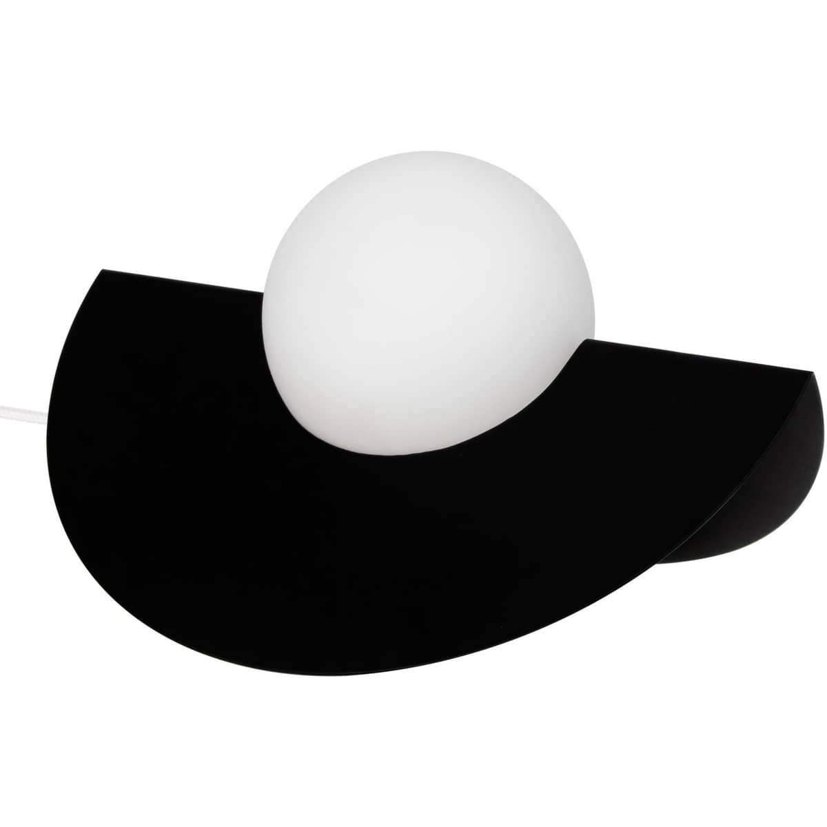 Bordlampe Roccia, svart