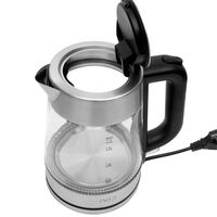 Vattenkokare i glas 1,7 liter