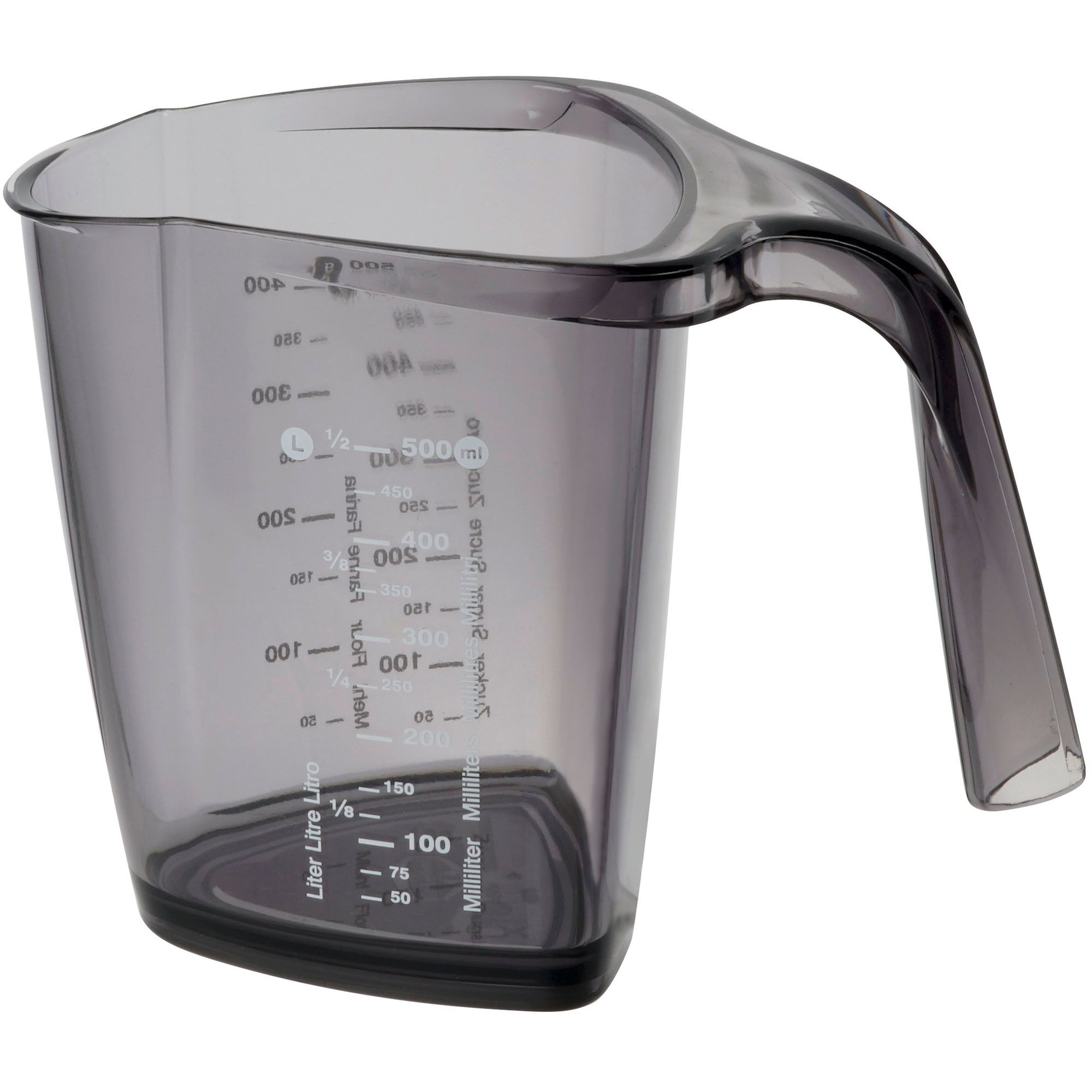 Måttkanna 0,5 liter, grå