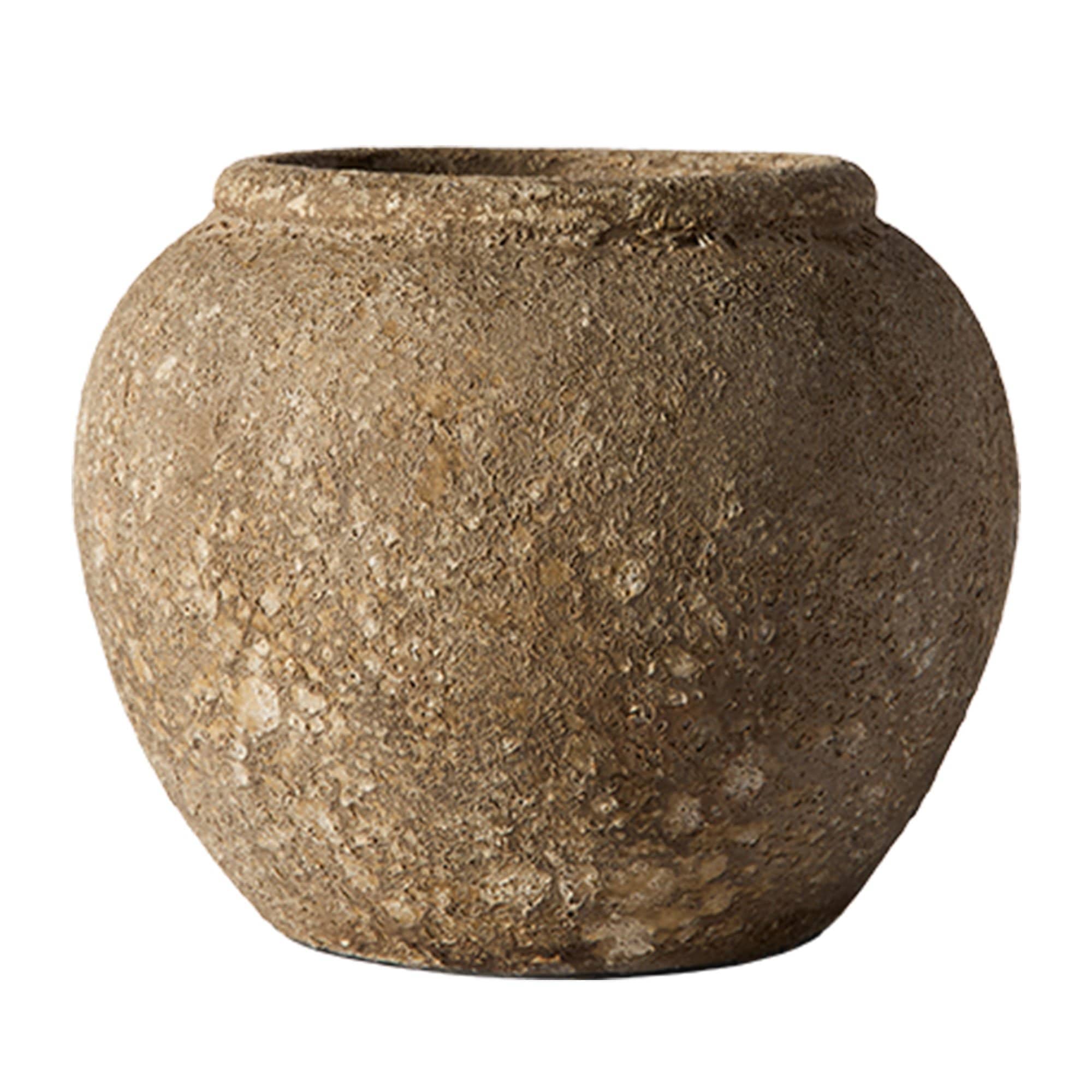 Luna vas 25 cm, beige