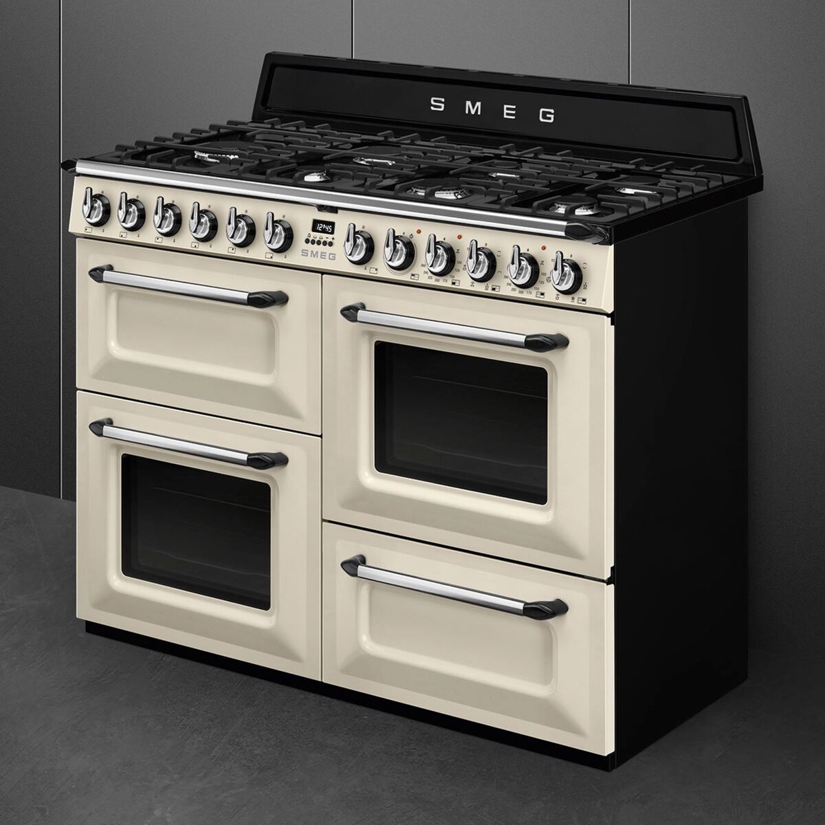 TR4110P1 10 Victoria gaskomfur med 3 ovne 110 cm, creme