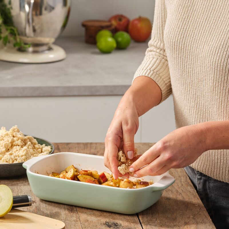 Ugnsform med lock 33x19,5x7,5 cm, pistage