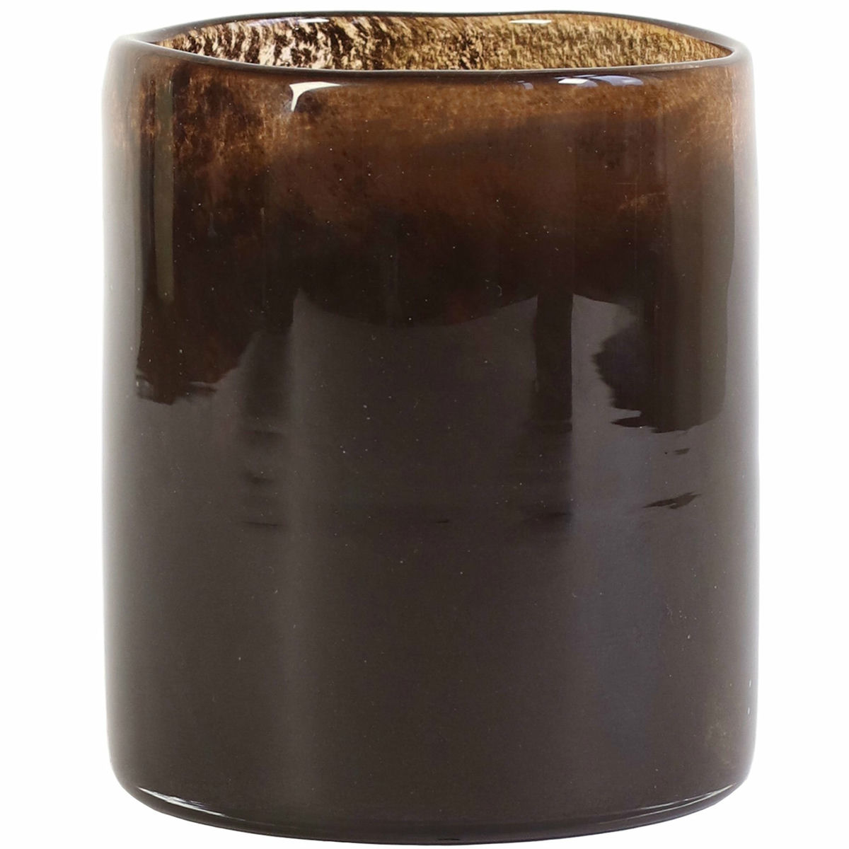 Lyric ljuslykta, dark brown, medium