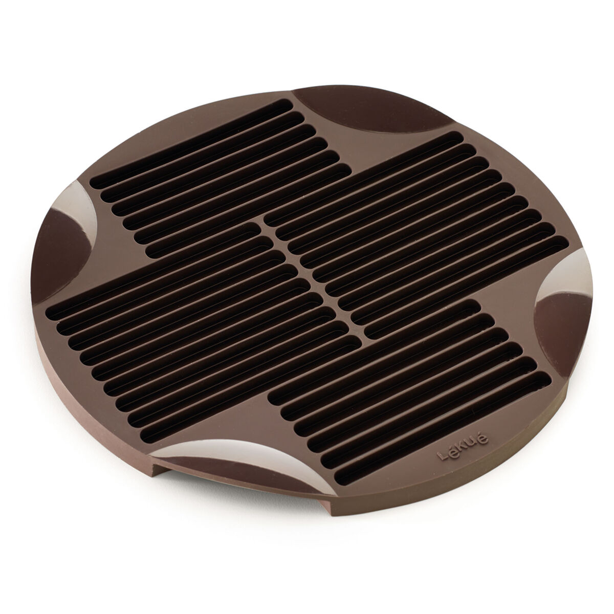 Silikonform för brödpinnar, brun