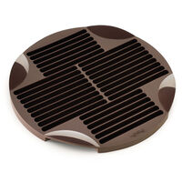 Silikonform för brödpinnar, brun