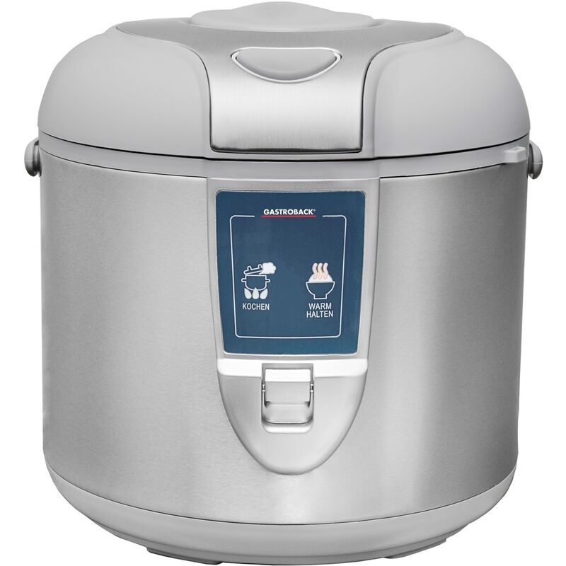 Design riskokare 3 liter, rostfritt stål