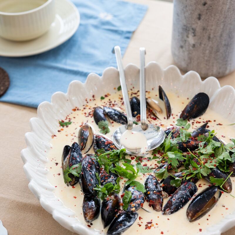 Sagaform Dagny djupt serveringsfat 32 cm