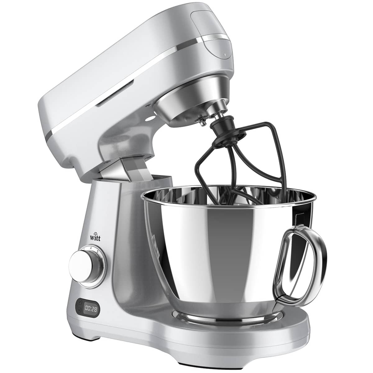 Premium Stand Mixer Silver