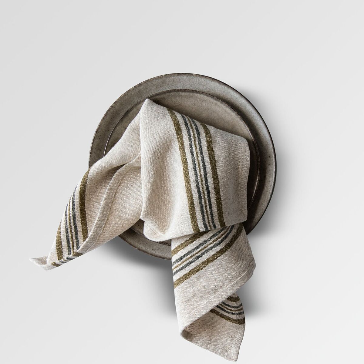 Astrid servett 50x50 cm, olive