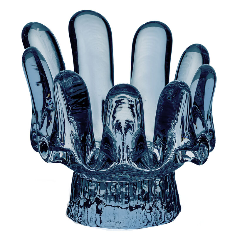 Kosta Boda Sunflower kynttilälyhty 92 mm, kierrätetty lasi