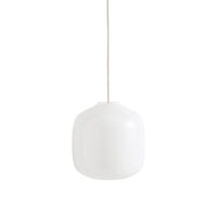HAY Buoy pendel 20 cm, leire hvit