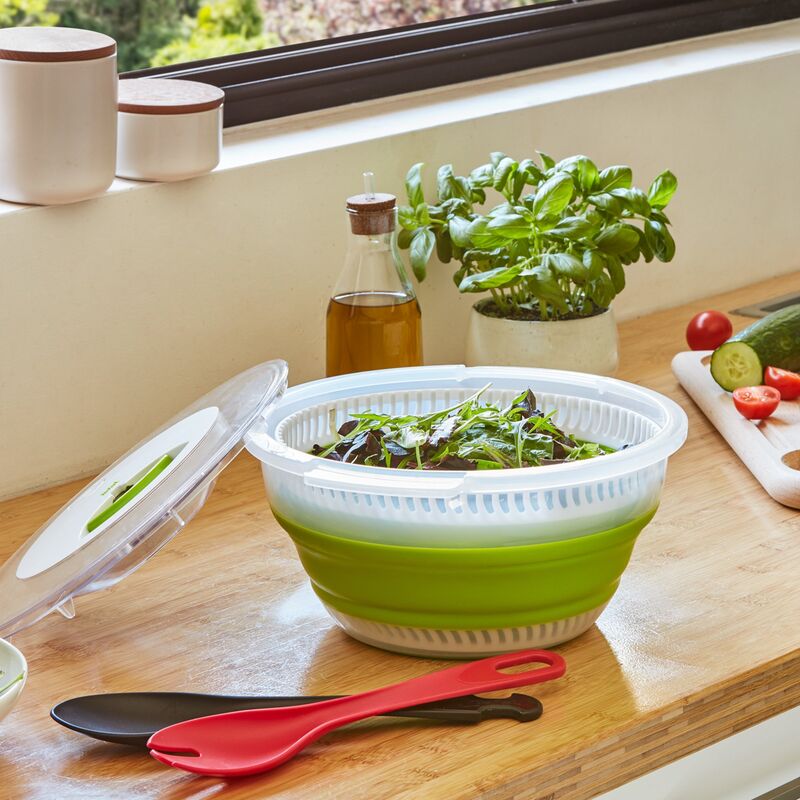 Salatslynge foldbarm grøn 4 liter