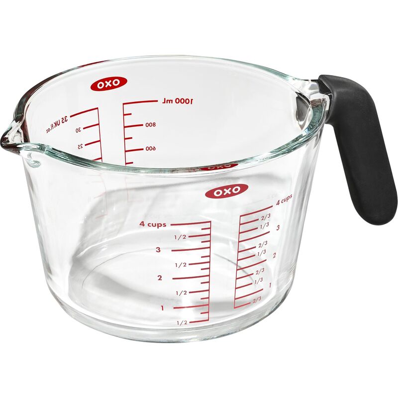 Måttbägare 1 liter, glas