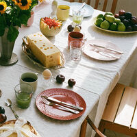 Confetti tallerken 24 cm, candyfloss