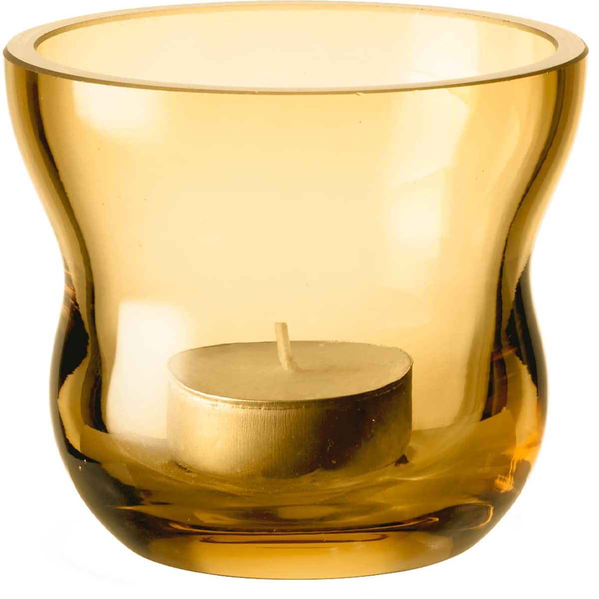 Calabas lysestage, Ø8,5 cm, amber