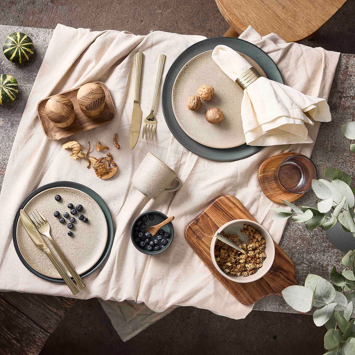 Raw kulho 6 kpl, beige