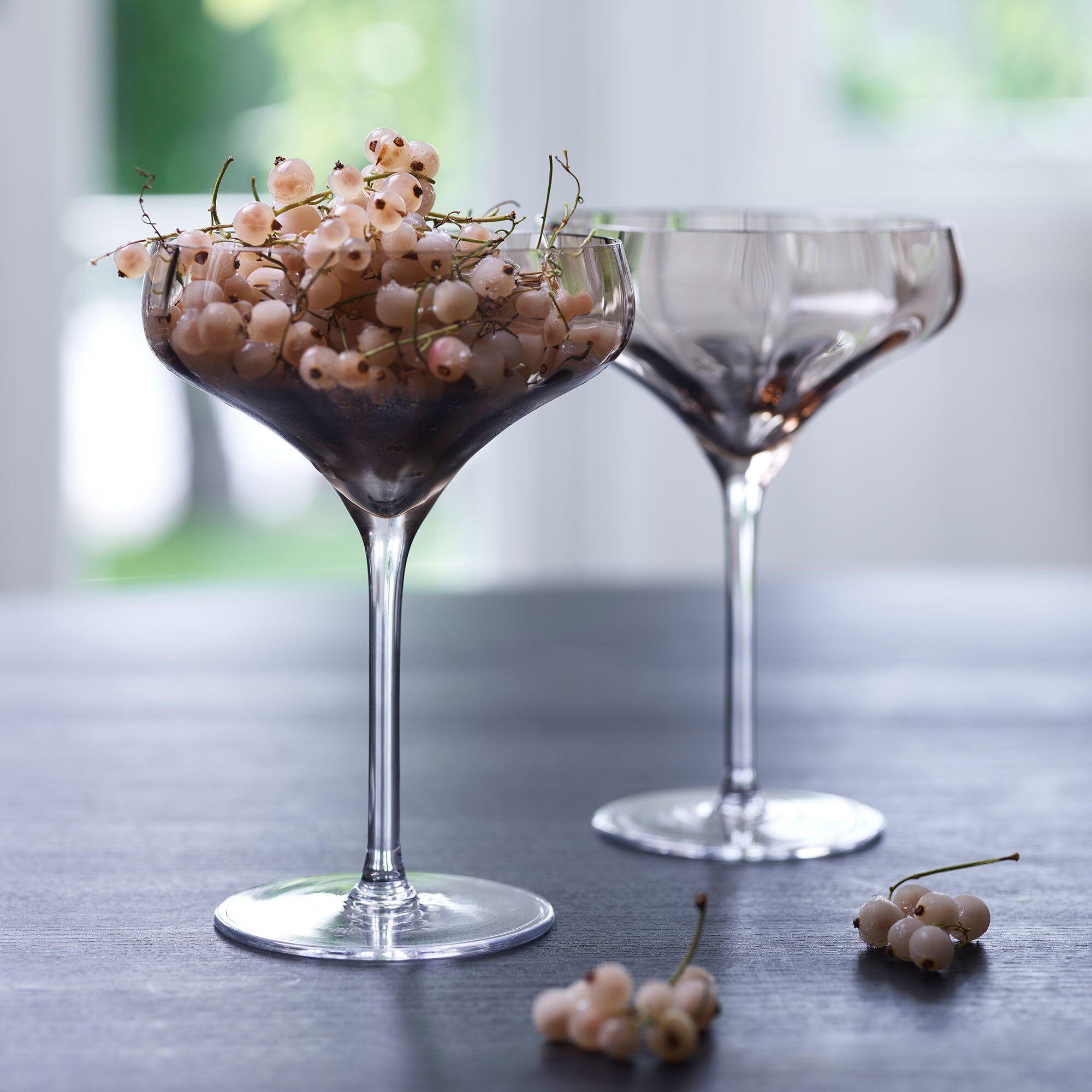 Alternativ bild 1 för Magnor - XO champagneskål 35 cl optic topaz