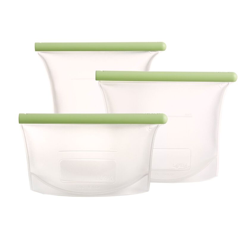 Sett med silikonposer, 3 stk.