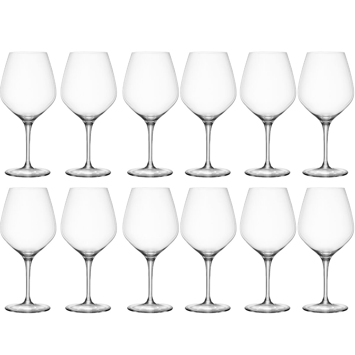 Authentis bourgogneglas 75 cl, 12-pack