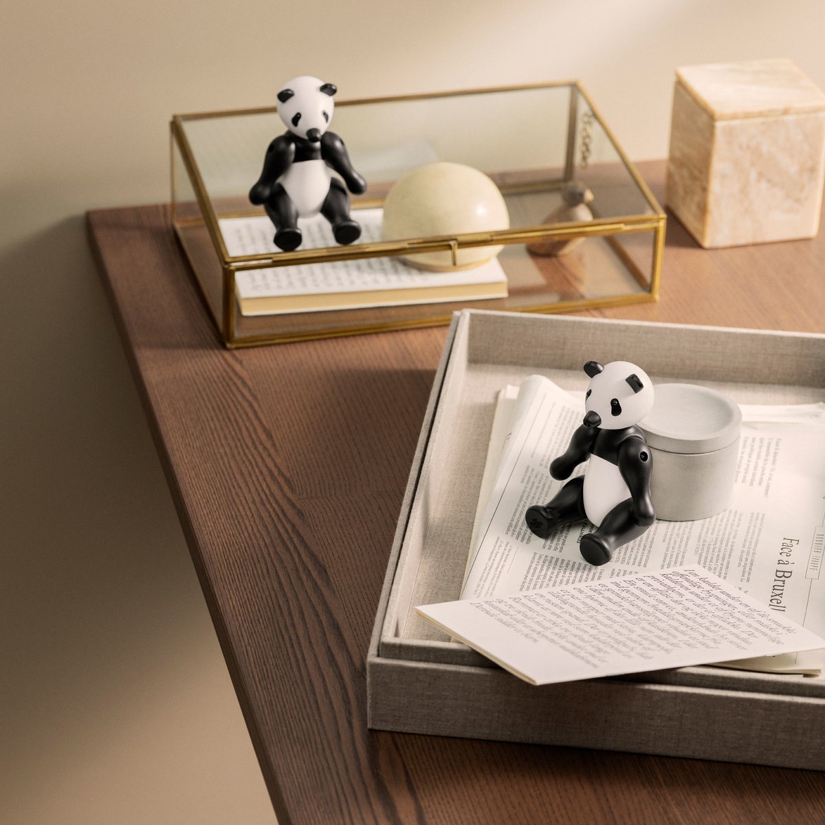 Panda Svart/vit