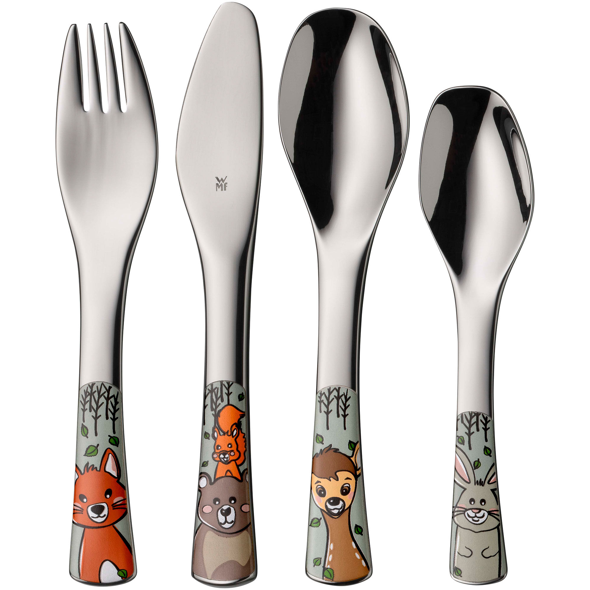 WMF Forest Friends barnbestikk, 4 deler