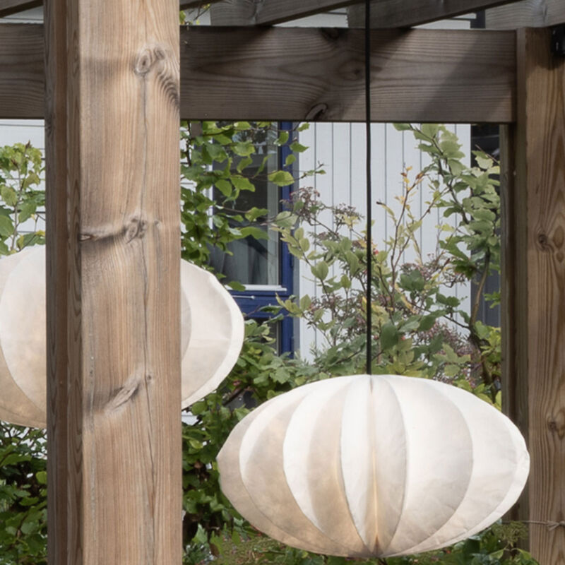 Kabel til utendørsbelysning 5 meter, svart